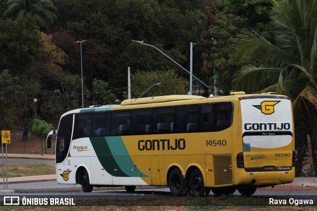 Empresa Gontijo de Transportes 14540 na cidade de Montes Claros, Minas Gerais, Brasil, por Rava Ogawa. Número da foto: #13242273.