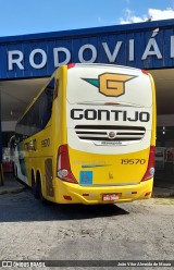 Empresa Gontijo de Transportes 19570 na cidade de Pouso Alegre, Minas Gerais, Brasil, por João Vitor Almeida de Moura. Número da foto: #13241513.