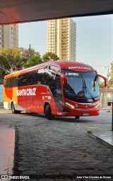 Viação Santa Cruz 35424 na cidade de Pouso Alegre, Minas Gerais, Brasil, por João Vitor Almeida de Moura. Número da foto: #:id.
