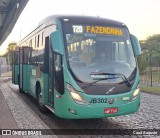 Expresso Azul JB302 na cidade de Curitiba, Paraná, Brasil, por Cauã Augusto. Número da foto: #13241200.
