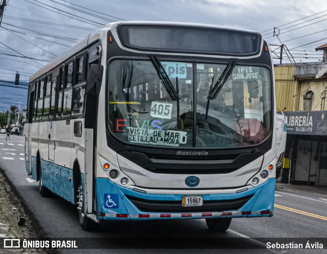 Buses Guadalupe 135 na cidade de Ipís, Goicoechea, San José, Costa Rica, por Sebastian Ávila. Número da foto: #13245716.