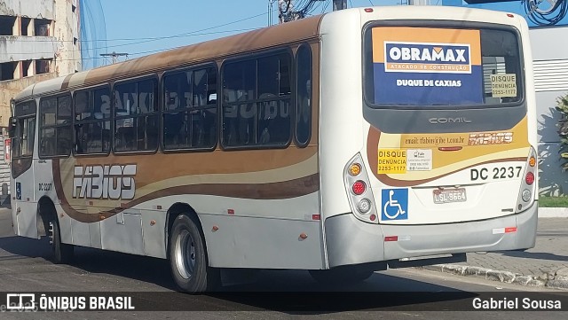 Transportes Fabio's DC 2.237 na cidade de Duque de Caxias, Rio de Janeiro, Brasil, por Gabriel Sousa. Número da foto: #13245795.