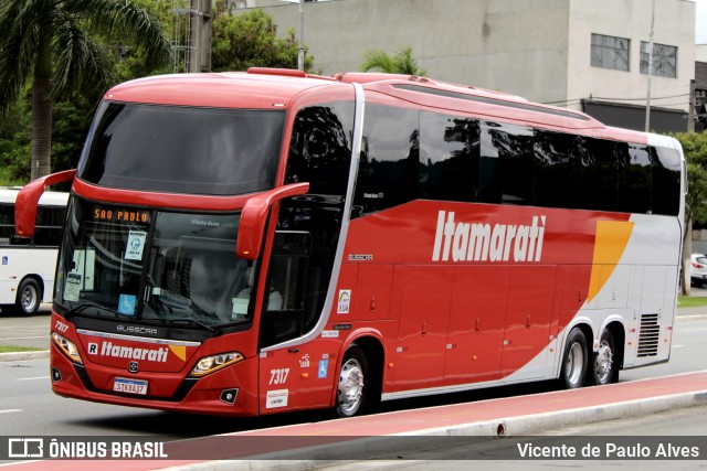 Expresso Itamarati 7317 na cidade de Barueri, São Paulo, Brasil, por Vicente de Paulo Alves. Número da foto: #13244469.
