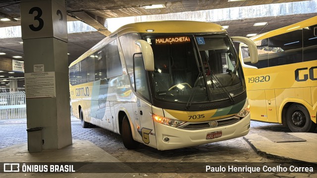 Empresa Gontijo de Transportes 7035 na cidade de Belo Horizonte, Minas Gerais, Brasil, por Paulo Henrique Coelho Correa. Número da foto: #13244169.