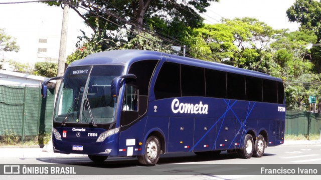 Viação Cometa 715110 na cidade de São Paulo, São Paulo, Brasil, por Francisco Ivano. Número da foto: #13247290.