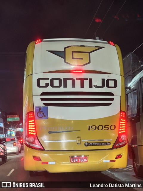 Empresa Gontijo de Transportes 19050 na cidade de Santos, São Paulo, Brasil, por Leandro Batista Martins. Número da foto: #13245312.
