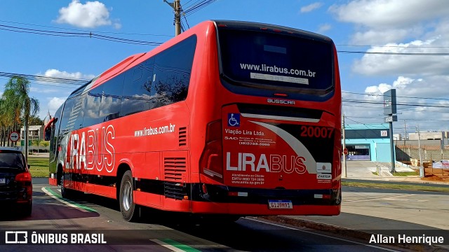 Lirabus 20007 na cidade de Paulínia, São Paulo, Brasil, por Allan Henrique. Número da foto: #13245146.