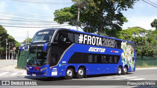 Eucatur - Empresa União Cascavel de Transportes e Turismo 6029 na cidade de São Paulo, São Paulo, Brasil, por Francisco Ivano. Número da foto: #13247192.