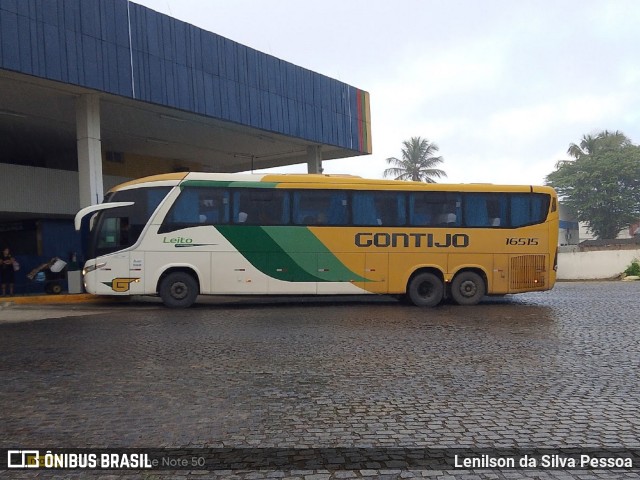Empresa Gontijo de Transportes 16515 na cidade de Caruaru, Pernambuco, Brasil, por Lenilson da Silva Pessoa. Número da foto: #13246395.