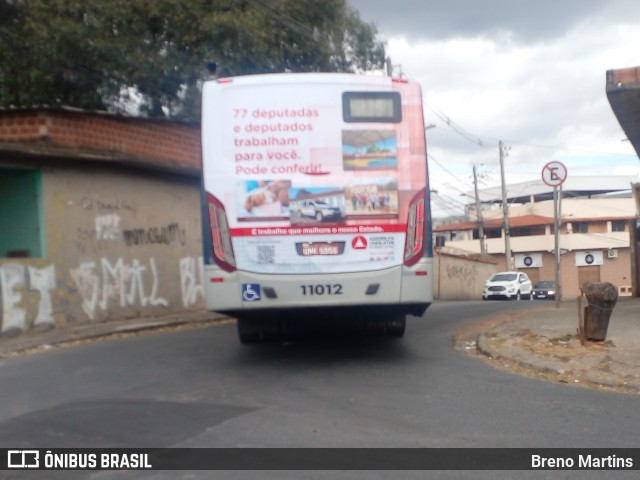 Auto Omnibus Floramar 11012 na cidade de Belo Horizonte, Minas Gerais, Brasil, por Breno Martins. Número da foto: #13244749.
