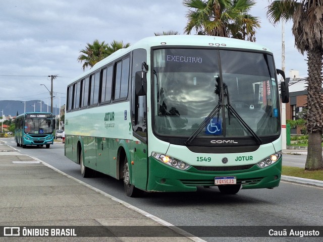 Jotur - Auto Ônibus e Turismo Josefense 1549 na cidade de São José, Santa Catarina, Brasil, por Cauã Augusto. Número da foto: #13244197.
