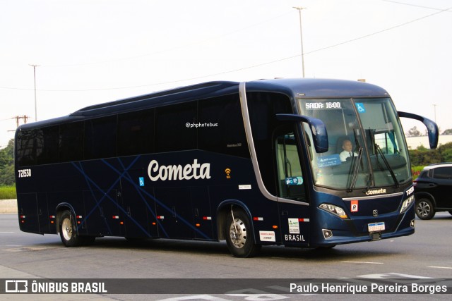 Viação Cometa 721530 na cidade de São Paulo, São Paulo, Brasil, por Paulo Henrique Pereira Borges. Número da foto: #13246347.