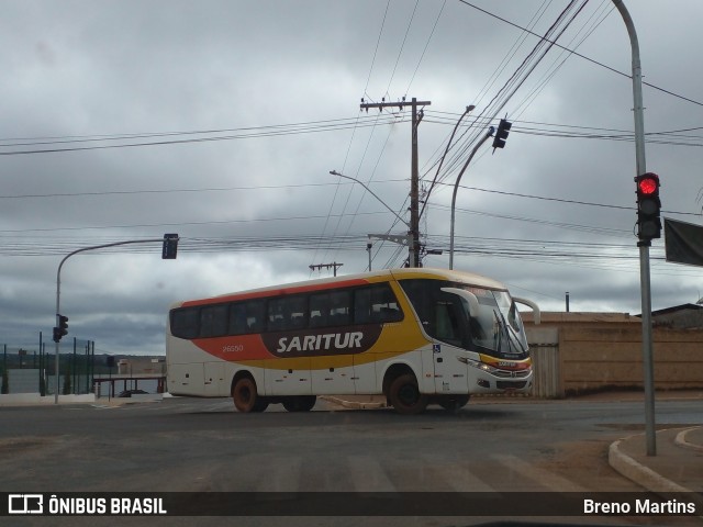 Saritur - Santa Rita Transporte Urbano e Rodoviário 26550 na cidade de Capelinha, Minas Gerais, Brasil, por Breno Martins. Número da foto: #13244698.