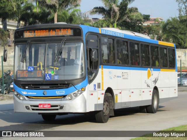 Viação Redentor C47776 na cidade de Rio de Janeiro, Rio de Janeiro, Brasil, por Rodrigo Miguel. Número da foto: #13246029.