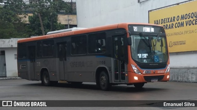 Auto Ônibus São João 25005 na cidade de Feira de Santana, Bahia, Brasil, por Emanuel Silva. Número da foto: #13244345.