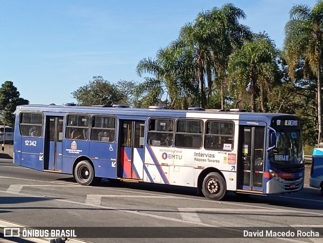 Auto Viação Bragança Metropolitana > Viação Raposo Tavares 12.342 na cidade de Cotia, São Paulo, Brasil, por David Macedo Rocha. Número da foto: #13245452.