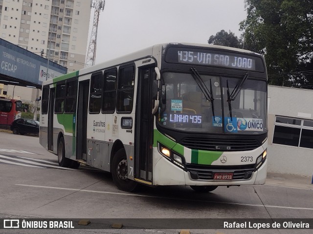 Empresa de Ônibus Vila Galvão 2373 na cidade de Guarulhos, São Paulo, Brasil, por Rafael Lopes de Oliveira. Número da foto: #13246953.