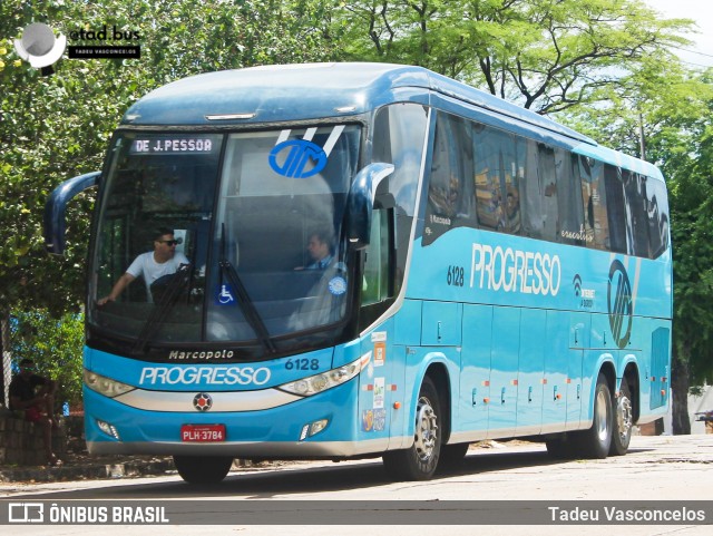 Auto Viação Progresso 6128 na cidade de Natal, Rio Grande do Norte, Brasil, por Tadeu Vasconcelos. Número da foto: #13244851.