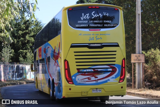 Jet Sur THRC54 na cidade de Temuco, Cautín, Araucanía, Chile, por Benjamín Tomás Lazo Acuña. Número da foto: #13247154.