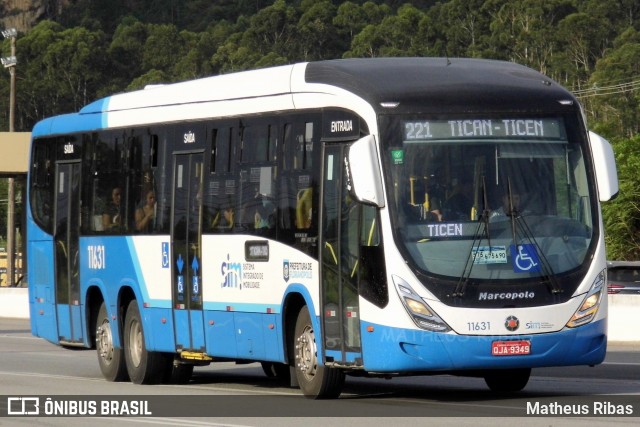 Canasvieiras Transportes 11631 na cidade de Florianópolis, Santa Catarina, Brasil, por Matheus Ribas. Número da foto: #13246759.