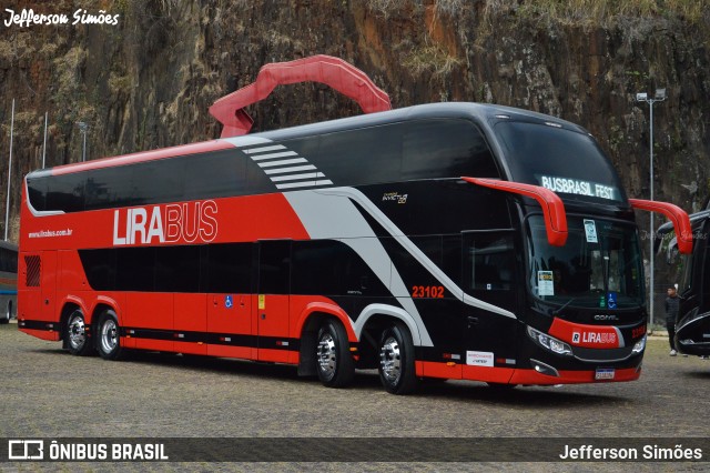 Lirabus 23102 na cidade de Campinas, São Paulo, Brasil, por Jefferson Simões. Número da foto: #13245580.