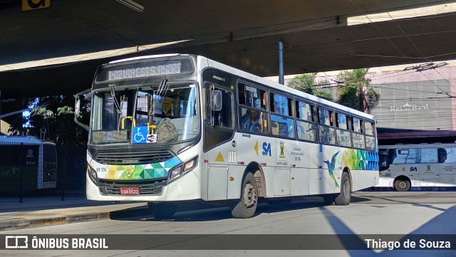 Viação Guaianazes 01 174 na cidade de Santo André, São Paulo, Brasil, por Thiago de Souza. Número da foto: #13245642.