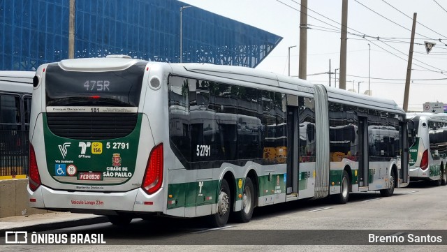 Via Sudeste Transportes S.A. 5 2791 na cidade de São Paulo, São Paulo, Brasil, por Brenno Santos. Número da foto: #13245427.