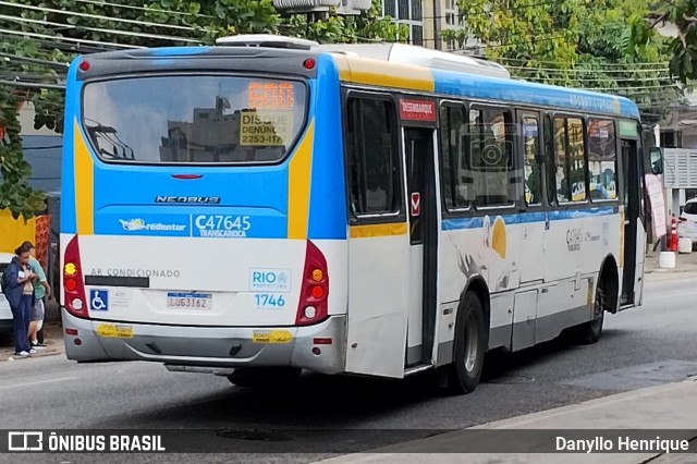 Viação Redentor C47645 na cidade de Rio de Janeiro, Rio de Janeiro, Brasil, por Danyllo Henrique. Número da foto: #13245264.