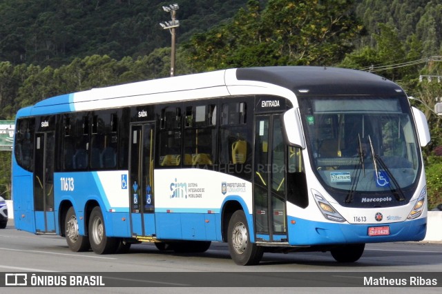 Canasvieiras Transportes 11613 na cidade de Florianópolis, Santa Catarina, Brasil, por Matheus Ribas. Número da foto: #13246760.