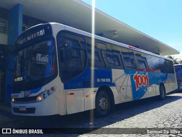 Auto Viação 1001 RJ 108.282 na cidade de Araruama, Rio de Janeiro, Brasil, por Samuel Da Silva. Número da foto: #13244466.