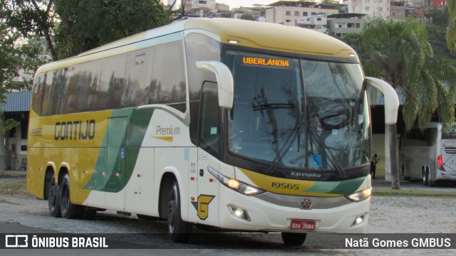 Empresa Gontijo de Transportes 19565 na cidade de Juiz de Fora, Minas Gerais, Brasil, por Natã Gomes GMBUS. Número da foto: #13246468.