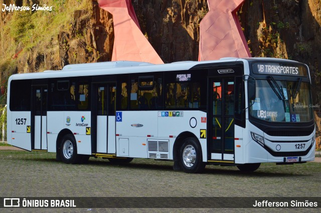 VB Transportes e Turismo 1257 na cidade de Campinas, São Paulo, Brasil, por Jefferson Simões. Número da foto: #13245469.