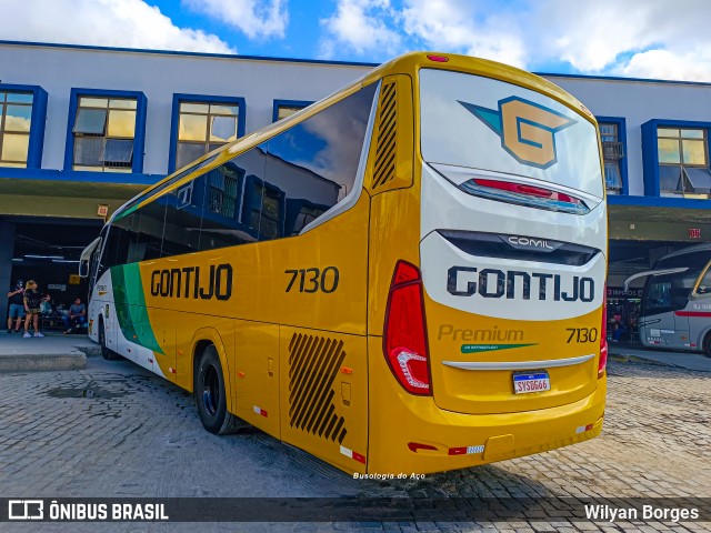 Empresa Gontijo de Transportes 7130 na cidade de Governador Valadares, Minas Gerais, Brasil, por Wilyan Borges . Número da foto: #13244422.