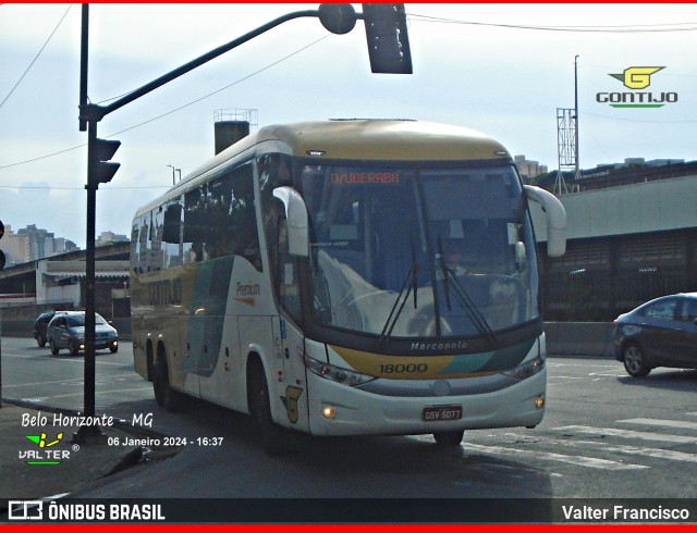 Empresa Gontijo de Transportes 18000 na cidade de Belo Horizonte, Minas Gerais, Brasil, por Valter Francisco. Número da foto: #13245049.