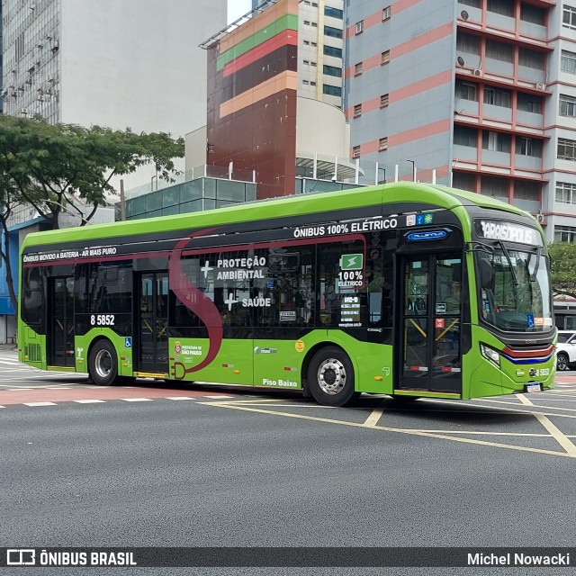 Auto Viação Transcap >> Auto Bless Transportes 8 5852 na cidade de São Paulo, São Paulo, Brasil, por Michel Nowacki. Número da foto: #13246749.