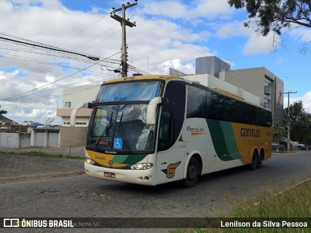 Empresa Gontijo de Transportes 14610 na cidade de Caruaru, Pernambuco, Brasil, por Lenilson da Silva Pessoa. Número da foto: #13246329.