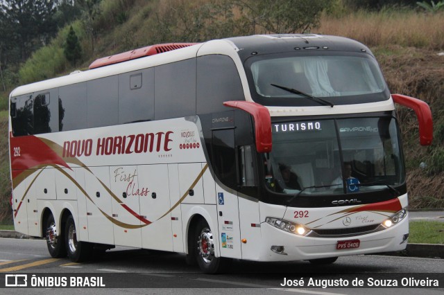 Viação Novo Horizonte 292 na cidade de Barra do Piraí, Rio de Janeiro, Brasil, por José Augusto de Souza Oliveira. Número da foto: #13246630.
