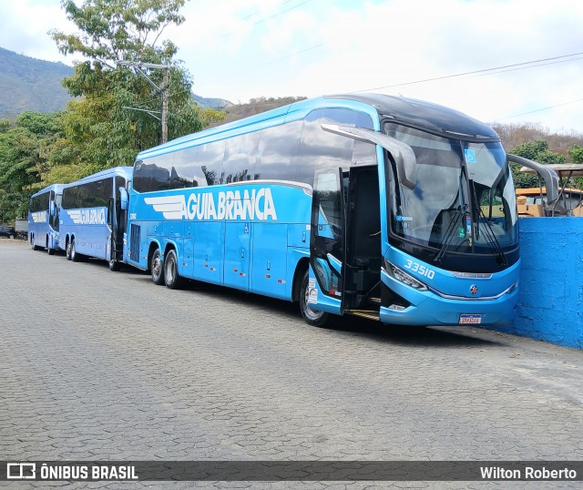 Viação Águia Branca 33510 na cidade de Governador Valadares, Minas Gerais, Brasil, por Wilton Roberto. Número da foto: #13246612.