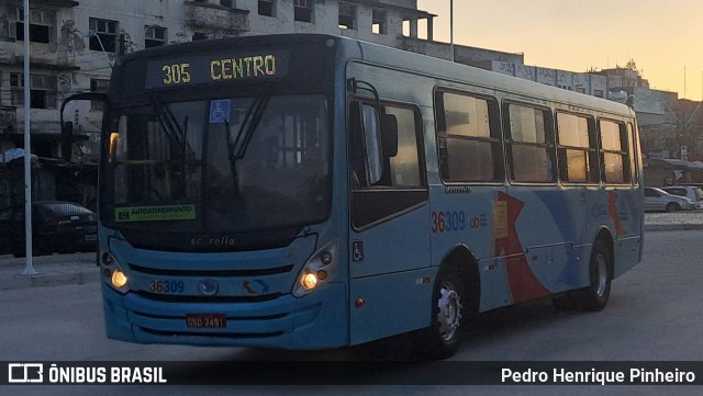 Viação Santa Cecília 36309 na cidade de Fortaleza, Ceará, Brasil, por Pedro Henrique Pinheiro. Número da foto: #13245428.