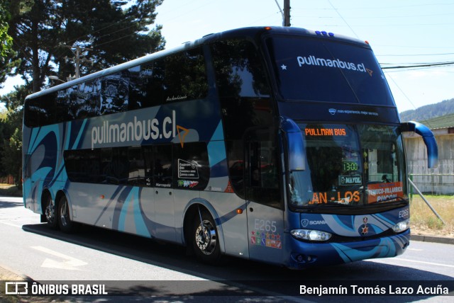 Pullman Bus E265 na cidade de Temuco, Cautín, Araucanía, Chile, por Benjamín Tomás Lazo Acuña. Número da foto: #13247158.