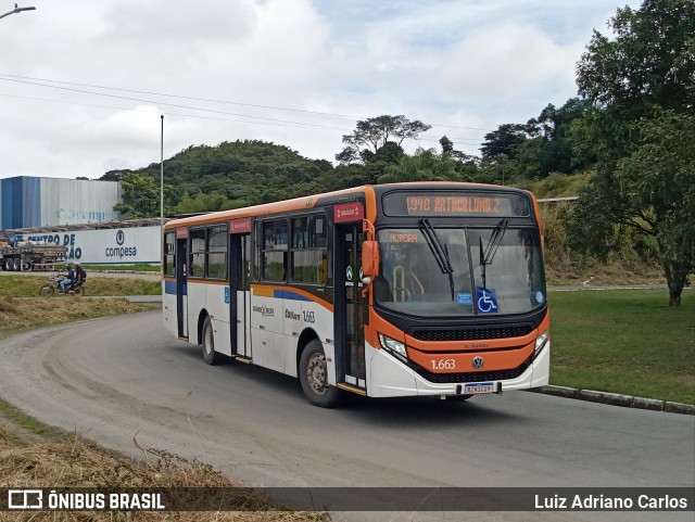 Itamaracá Transportes 1.663 na cidade de Recife, Pernambuco, Brasil, por Luiz Adriano Carlos. Número da foto: #13245054.
