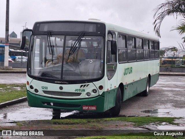 Jotur - Auto Ônibus e Turismo Josefense 1250 na cidade de Florianópolis, Santa Catarina, Brasil, por Cauã Augusto. Número da foto: #13246377.