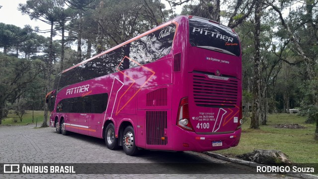Transpittner Turismo 4100 na cidade de Canela, Rio Grande do Sul, Brasil, por RODRIGO Souza. Número da foto: #13245349.