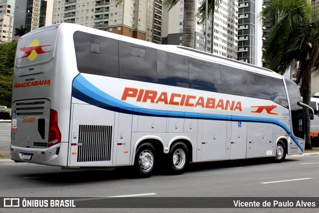 Viação Piracicabana 262403 na cidade de Barueri, São Paulo, Brasil, por Vicente de Paulo Alves. Número da foto: #13244460.
