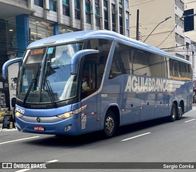 Viação Águia Branca 26290 na cidade de Vitória, Espírito Santo, Brasil, por Sergio Corrêa. Número da foto: #13244144.