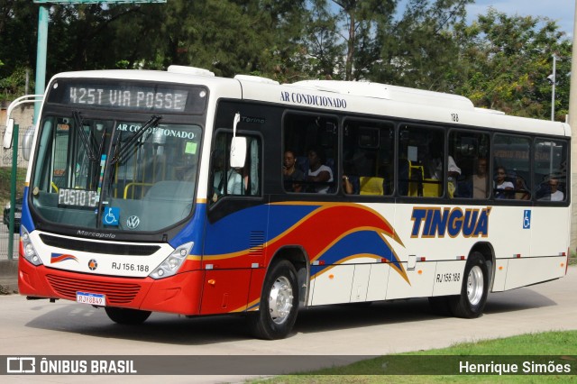 Transportadora Tinguá RJ 156.188 na cidade de Rio de Janeiro, Rio de Janeiro, Brasil, por Henrique Simões. Número da foto: #13244643.