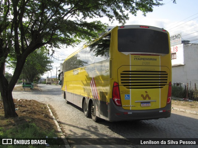Viação Itapemirim 21201 na cidade de Caruaru, Pernambuco, Brasil, por Lenilson da Silva Pessoa. Número da foto: #13244885.