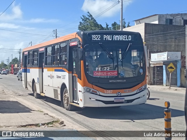 Cidade Alta Transportes 1.087 na cidade de Paulista, Pernambuco, Brasil, por Luiz Adriano Carlos. Número da foto: #13247167.