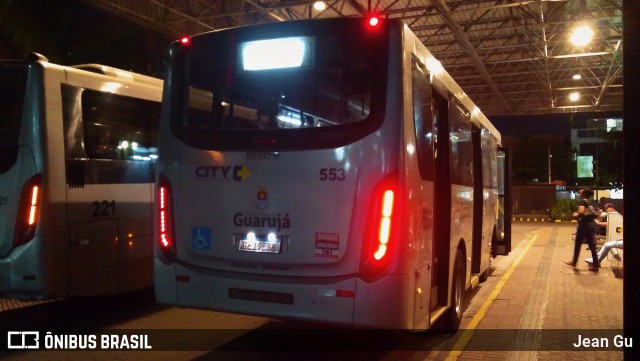 City Transporte Urbano Intermodal - Guarujá 553 na cidade de Guarujá, São Paulo, Brasil, por Jean Gu. Número da foto: #13245593.