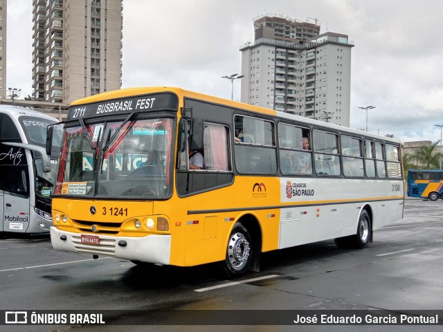 Viação Metrópole Paulista - Zona Leste 3 1241 na cidade de Barueri, São Paulo, Brasil, por José Eduardo Garcia Pontual. Número da foto: #13246195.